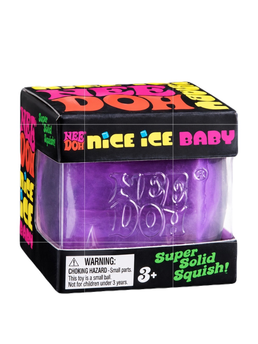 Schylling NeeDoh Nice Ice Baby Purple NEW
